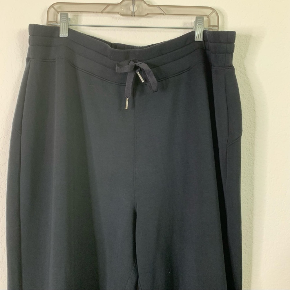 Spanx womens black air essentials tapered drawstring pants 3X - Picture 12 of 13